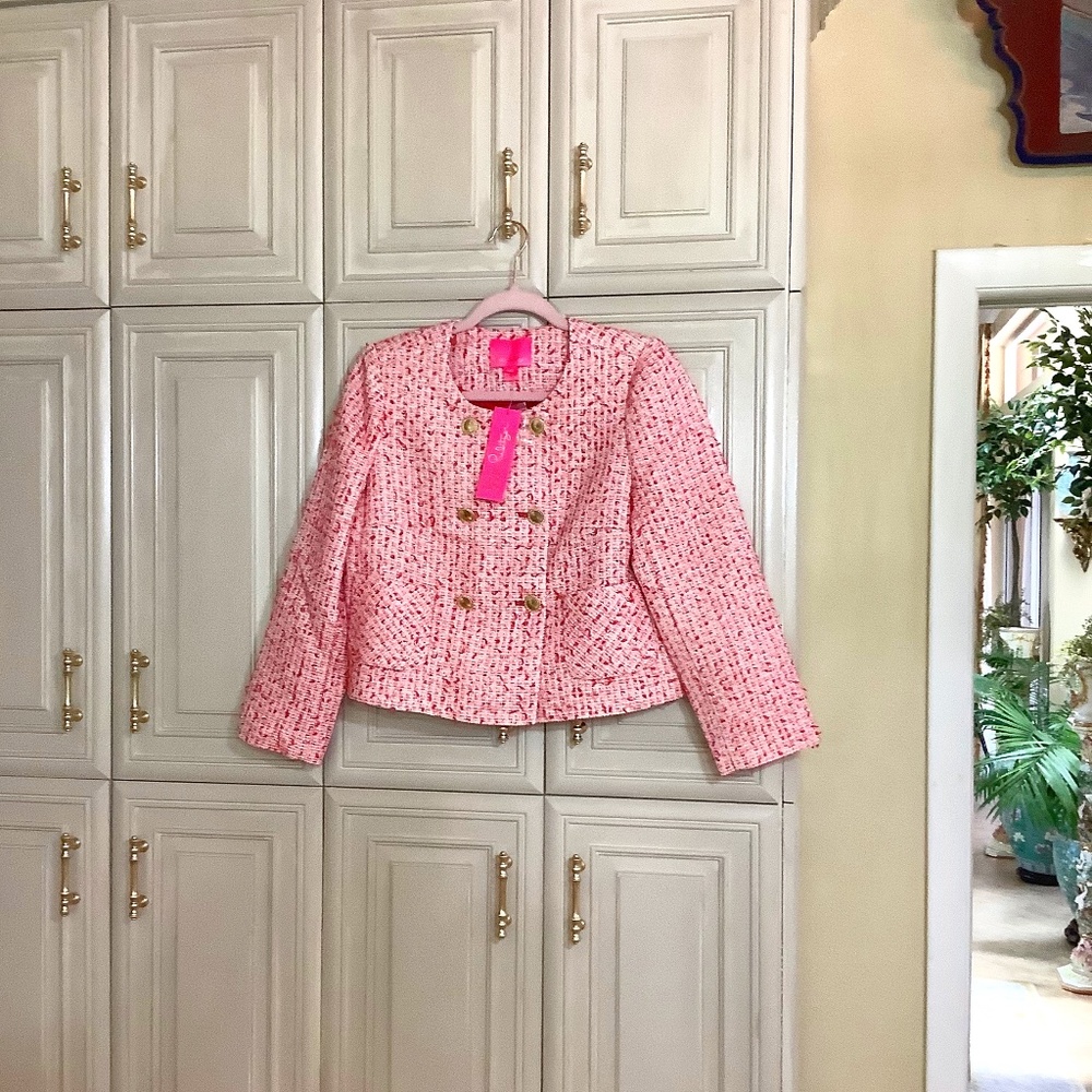 LILLY PULITZER SEYLA TWEED JACKET